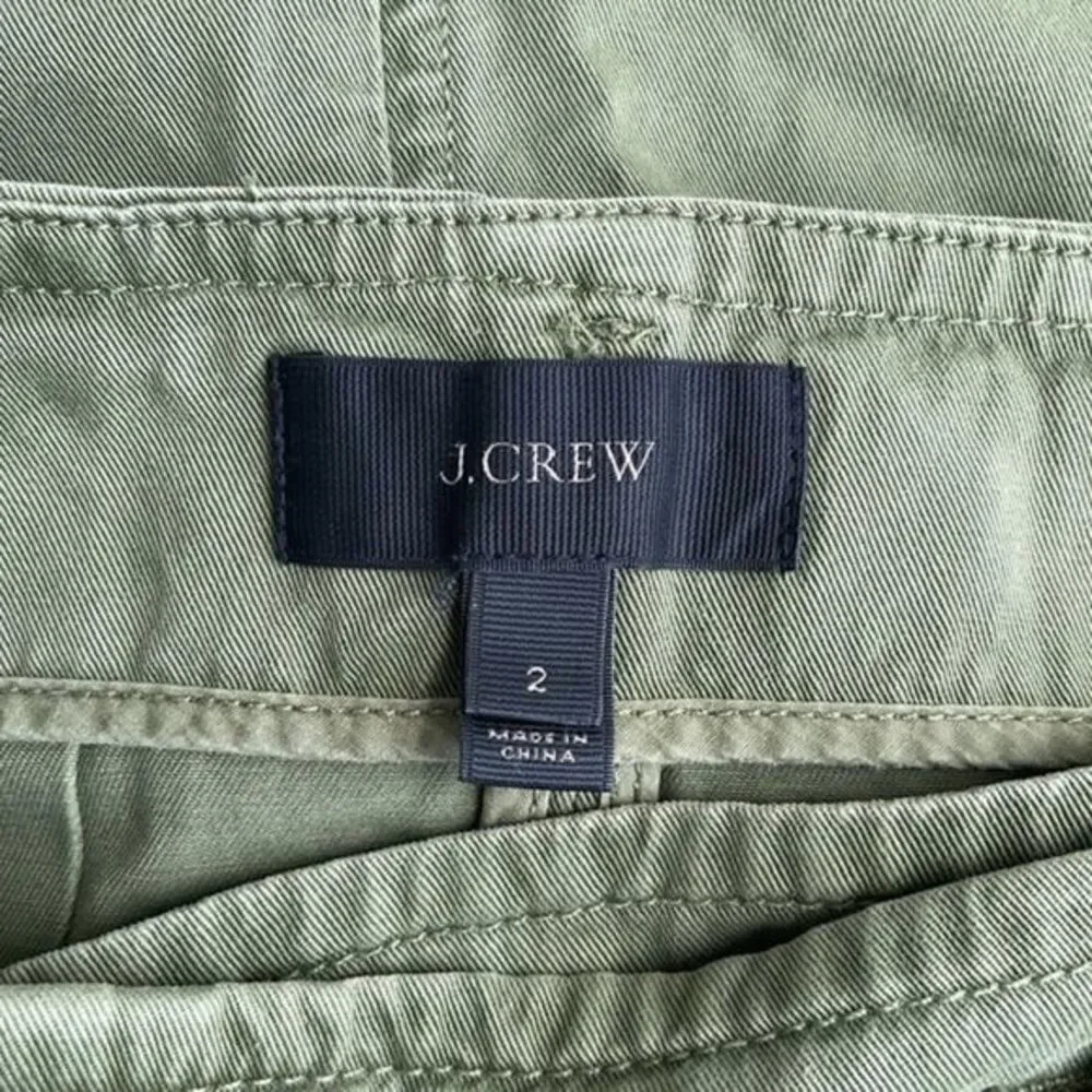 J Crew Chino Trench Skirt size 2